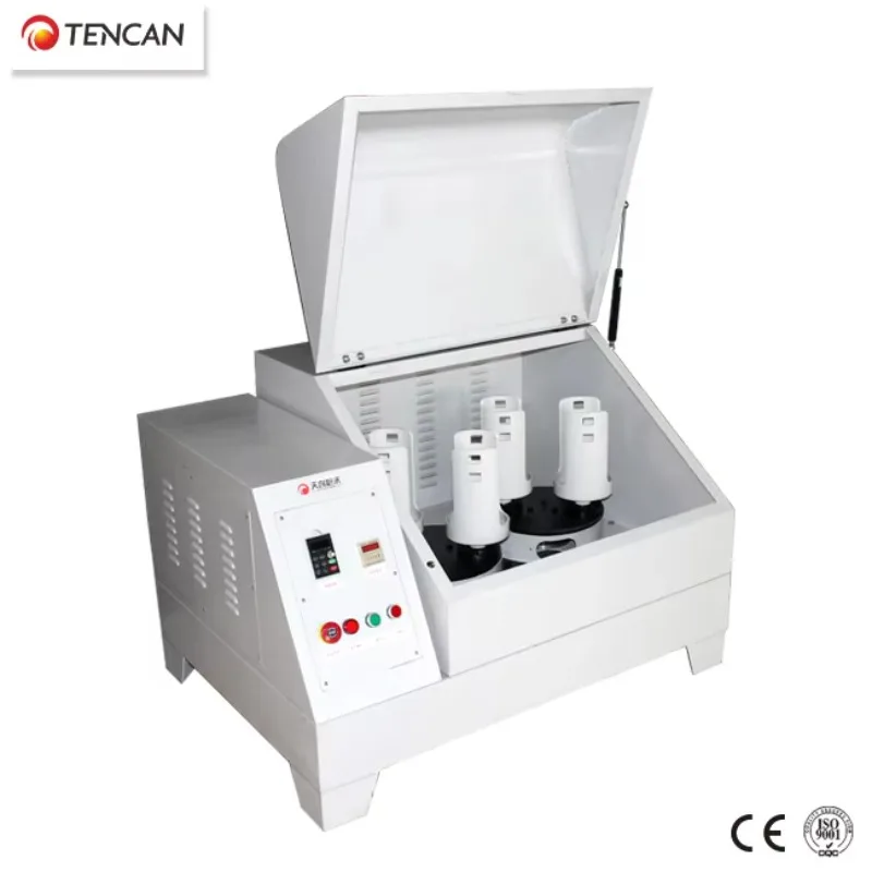 China Tencan SXQM-4 High Energy Dual Planetary Ball Mill Machine Motor Fast Rotation Speed Nano Degree Output 1.5KW Food