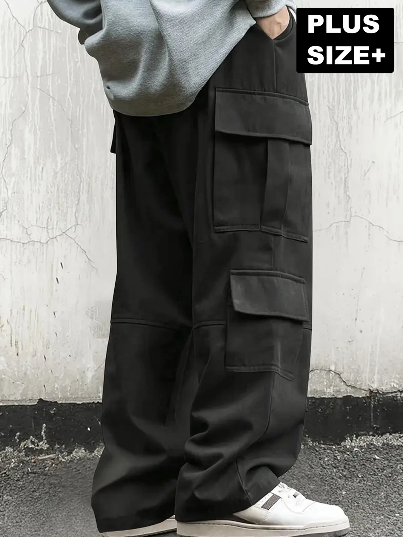 

Осенне-зимние новые мужские универсальные повседневные рабочие брюки большого размера с несколькими карманами, повседневные брюки для столовой на открытом воздухе
