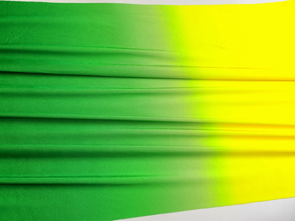 1 Meter x 1,5 Meter Graduell verlaufender Ombre-Strickstoff aus Spandex für Trainingskleidung und lateinamerikanische Tanzbekleidung – Detail 26