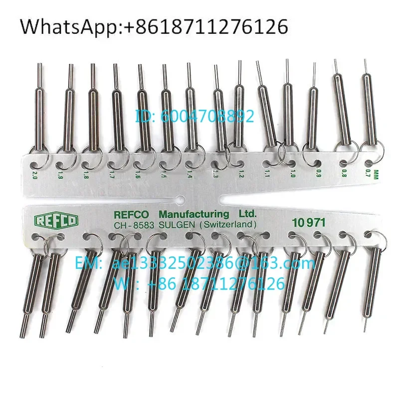 REFCO 10971 Capillary Tube Gauge  Air-Con Ana Refrigeration Tooling
