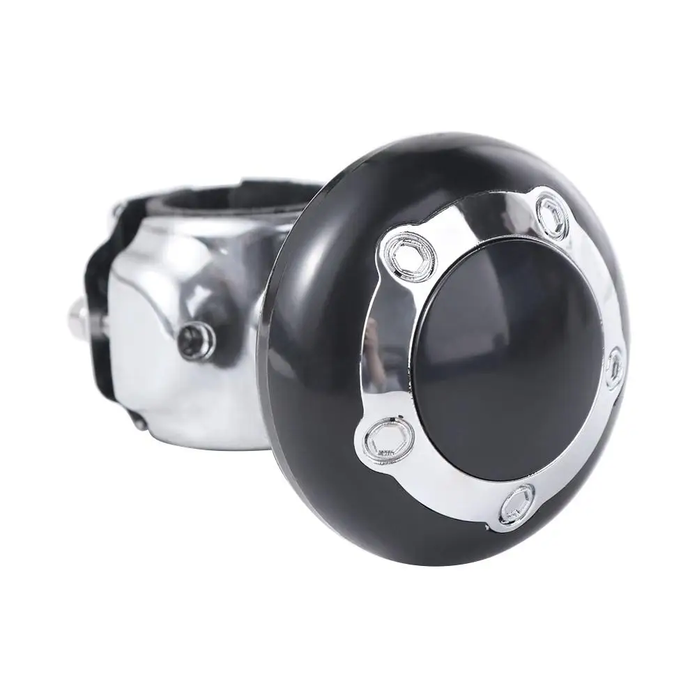 

Universal ABS Steering Wheel Spinner Knob Car Turning Rotating Steering Wheel Ball Handle Black Adapter Car Accessories Auto