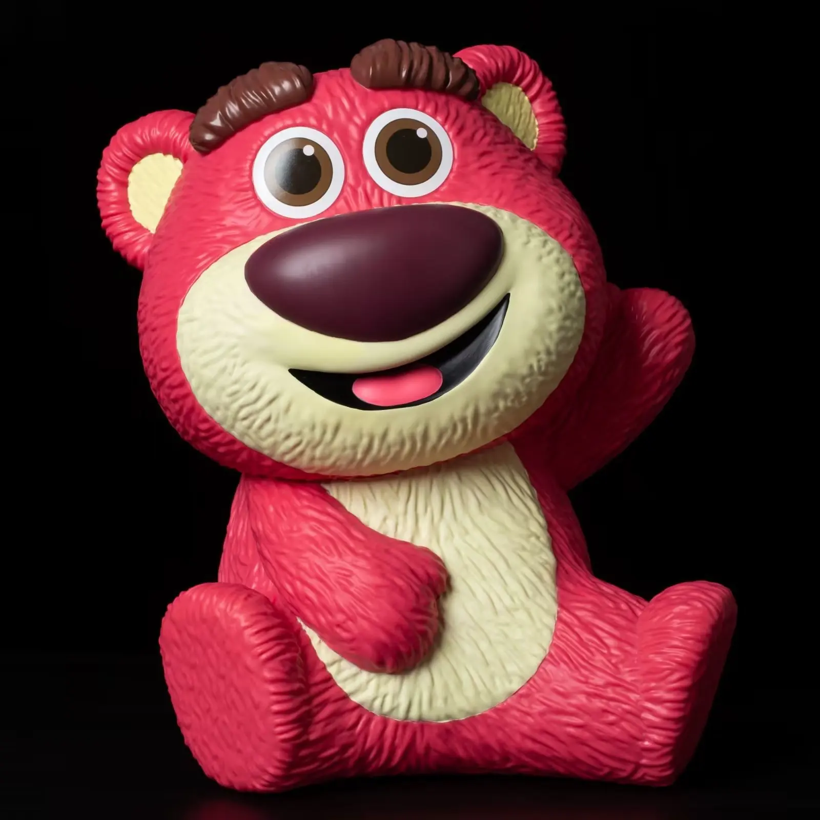 1:1 große 40 cm große Disney Pixar Animation Toy Story Lotso Actionfigur Modellkollektion Ornamente Spielzeug Geschenke für seine Freundin