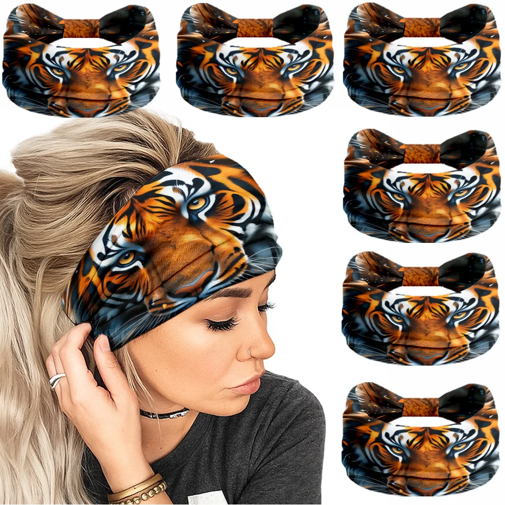 

0150 women's headband headband claw-shaped elastic hairband wide and thick women's sports headband women's headband 6ps