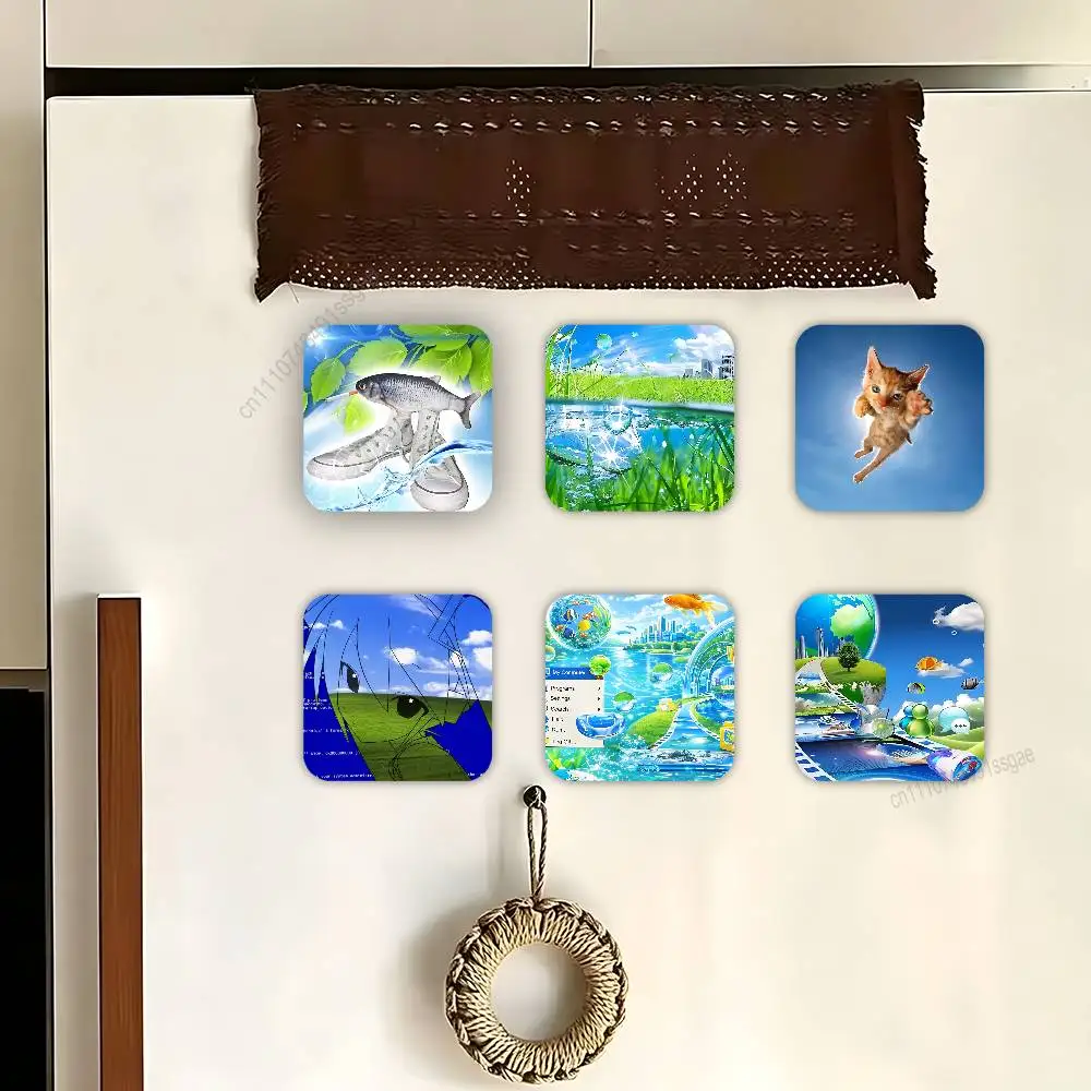 

F-Frutiger A-Aero Art Fridge Magnets, Decorative Refrigerator Magnets for Home Kitchen Decor, Strong Magnet Whiteboard Stickers