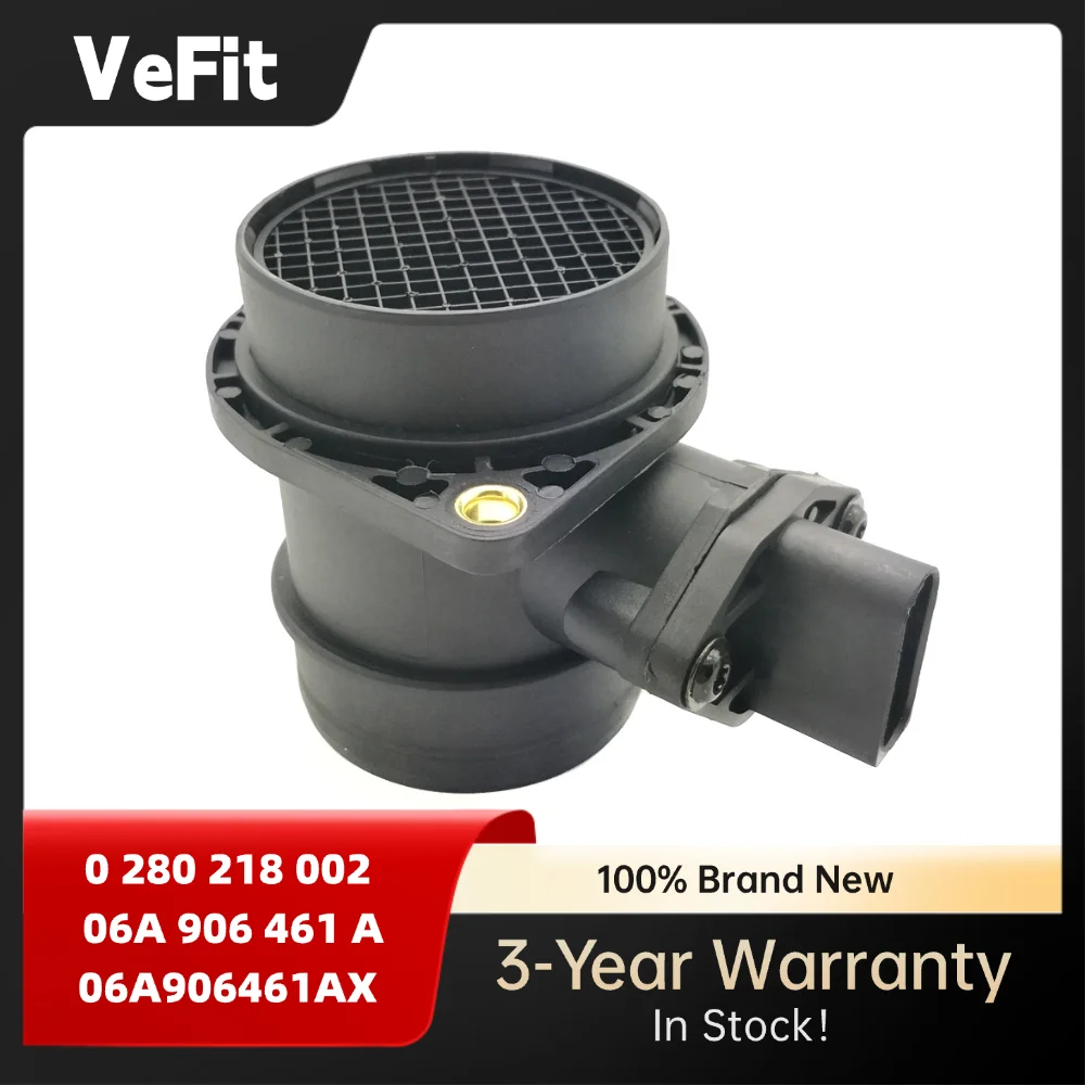 

Mass Air Flow Meter MAF Sensor 0280218002 06A906461A for VW Golf IV Beetle Audi A3 SEAT Leon SKODA Octavia Bora LUPO 1996-2013