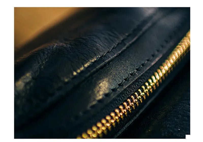 Fashion luxury genuine leather men small chest bag designer fashion high-quality natural real cowhide motorcycle cross-body bag