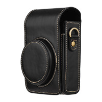 Camera Case Synthetic Leather for Sony RX100/ RX100 II/ RX100 III/ RX100 IV/ RX100V/ RX100 VI/ RX100 VII/ ZV1 for Ricoh GR2/ GR3