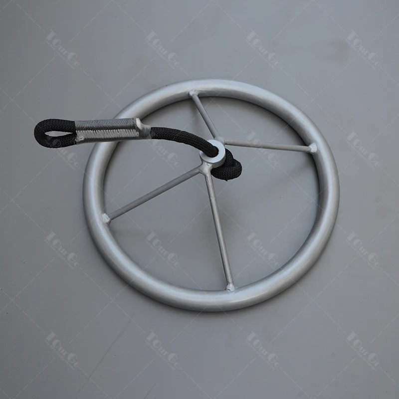 Outdoor Ninja Warrior Training Equipment Jungle Gyms Monkey Ninja Wheel Obstacle for Ninja Slackline