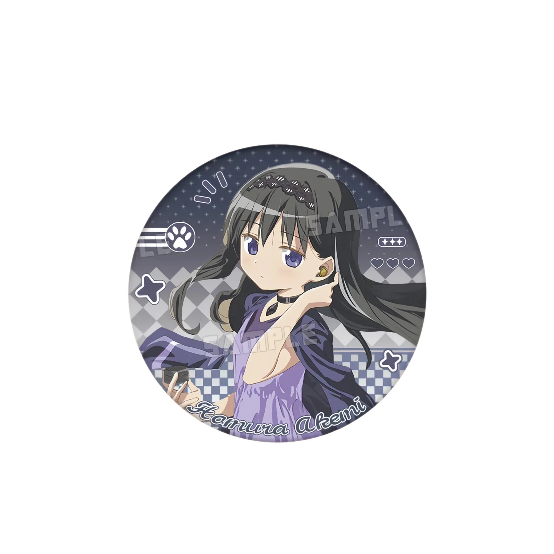 Puella Magi Madoka Magica Figure Kaname Madoka Badges Akemi Homura Backpack Ornament Tomoe Mami Cute Pin Toy Anime Peripherals view 4