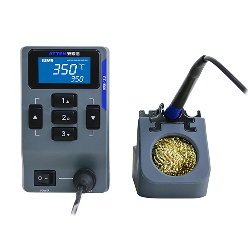 

ATTEN ST-9150 ST1509 150 Вт антистатическая интеллектуальная паяльная станция SMD паяльная станция термостат паяльник