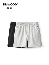 SIMWOOD 2024 Summer New Oversize 300gsm Sorona Fabric Shorts Men Casual Jogger Running Shorts Sweatpants