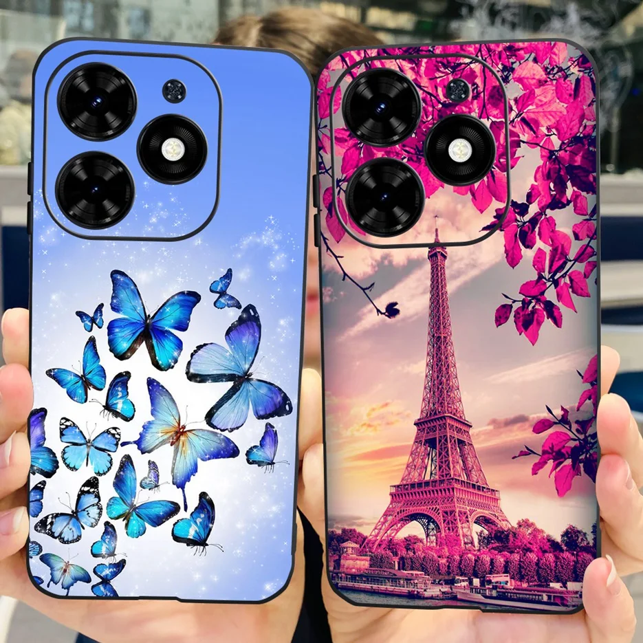 For Tecno Spark Go 2024 Case Cute Painted Cover Coque Soft TPU Shockproof Phone Case For Tecno Spark Go 2024 Fundas 6.6'' Bumper