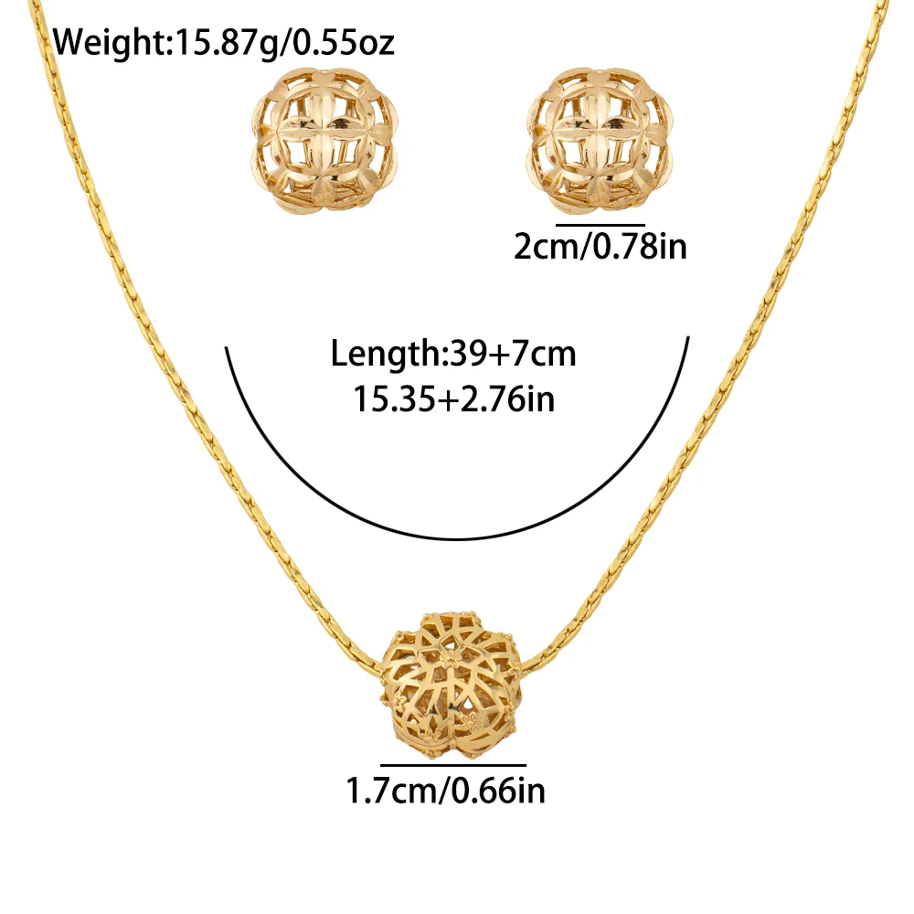Edelstahl Hohle Anhänger-Ohrringe 2er-Set Geometrischer Schmuck Accessoires Damen Alltagsschmuck Mode-Schmuck Geschenke – Detail 9
