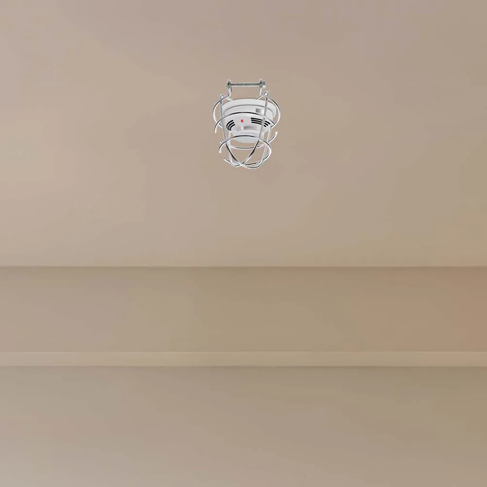 2Pcs Sprinkler Head Protection Guard Compact Refined Metal Frame for Fire Residential Building Office Warehouse