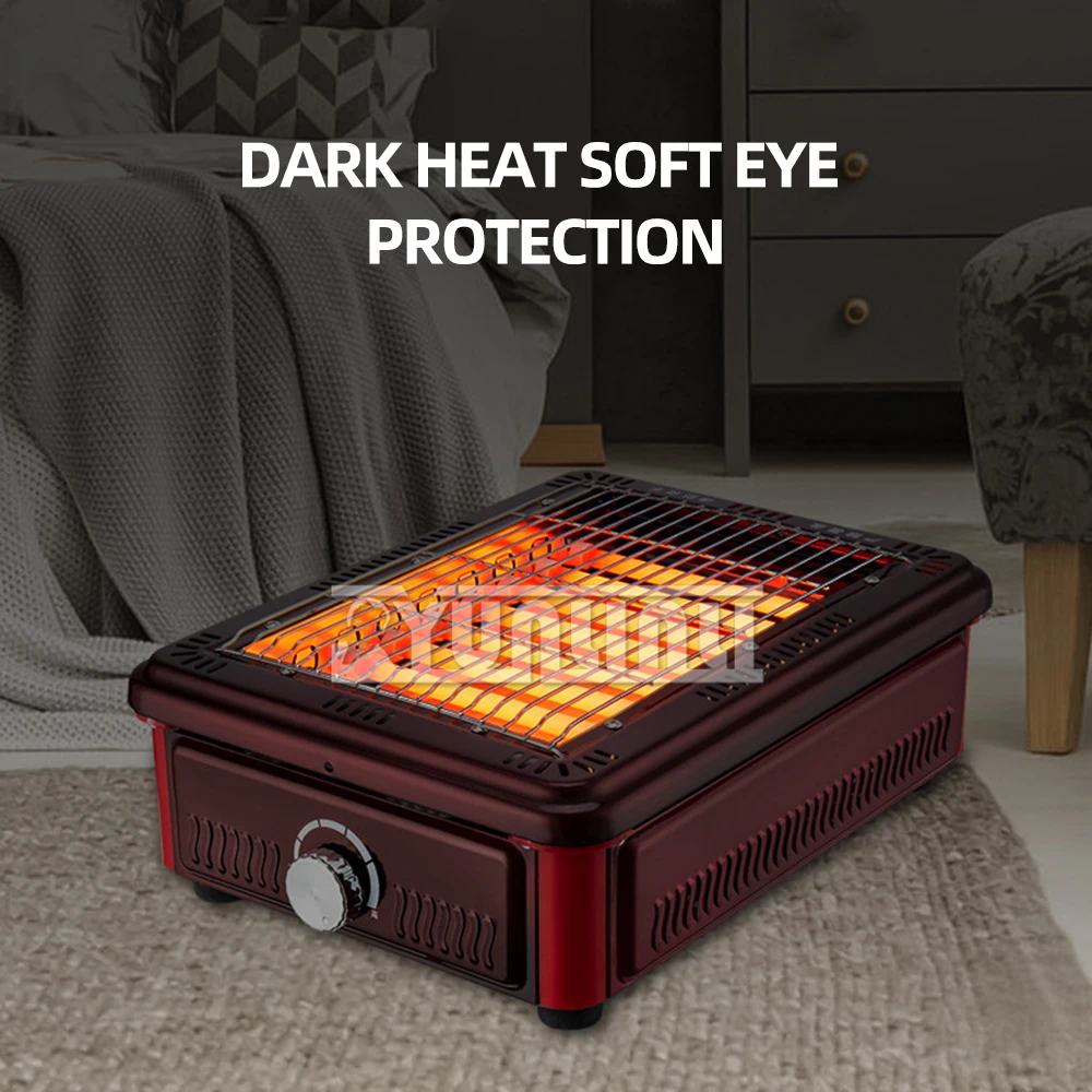 Chauffage domestique pour barbecue, poêle à rôtir, chauffage rapide, fonction barbecue, machine 1500W