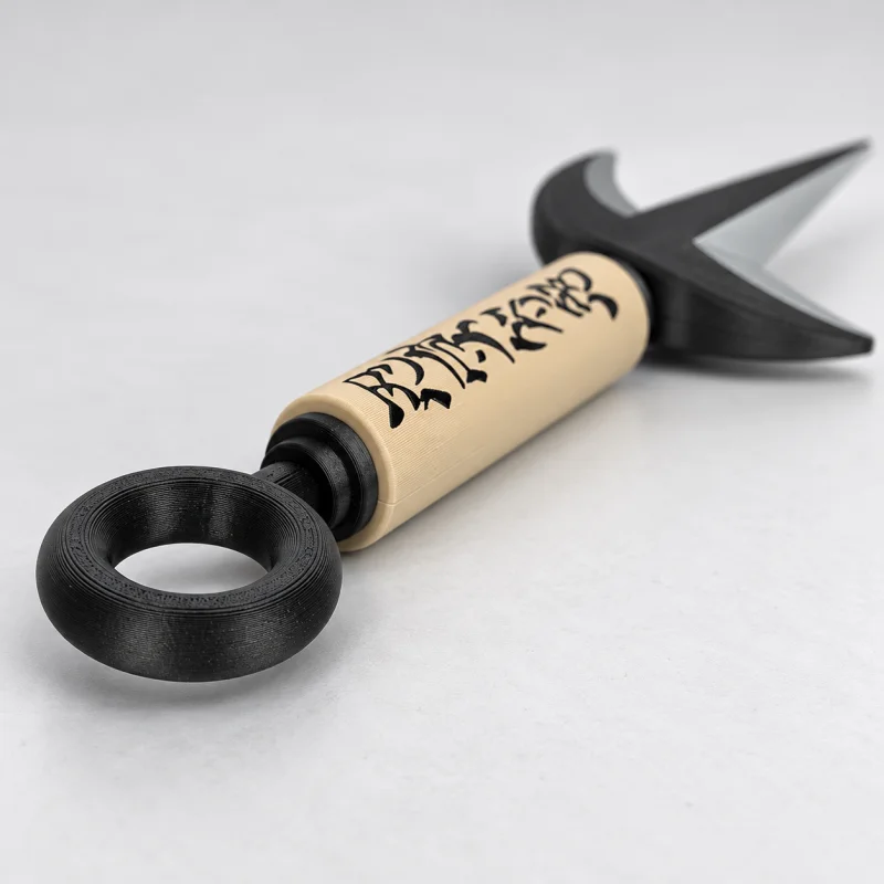 3D Printed Kunai Non Sharp Ninja Throwing Knife Game Cosplay Prop Plastic Desktop Collectible Ornament Gift