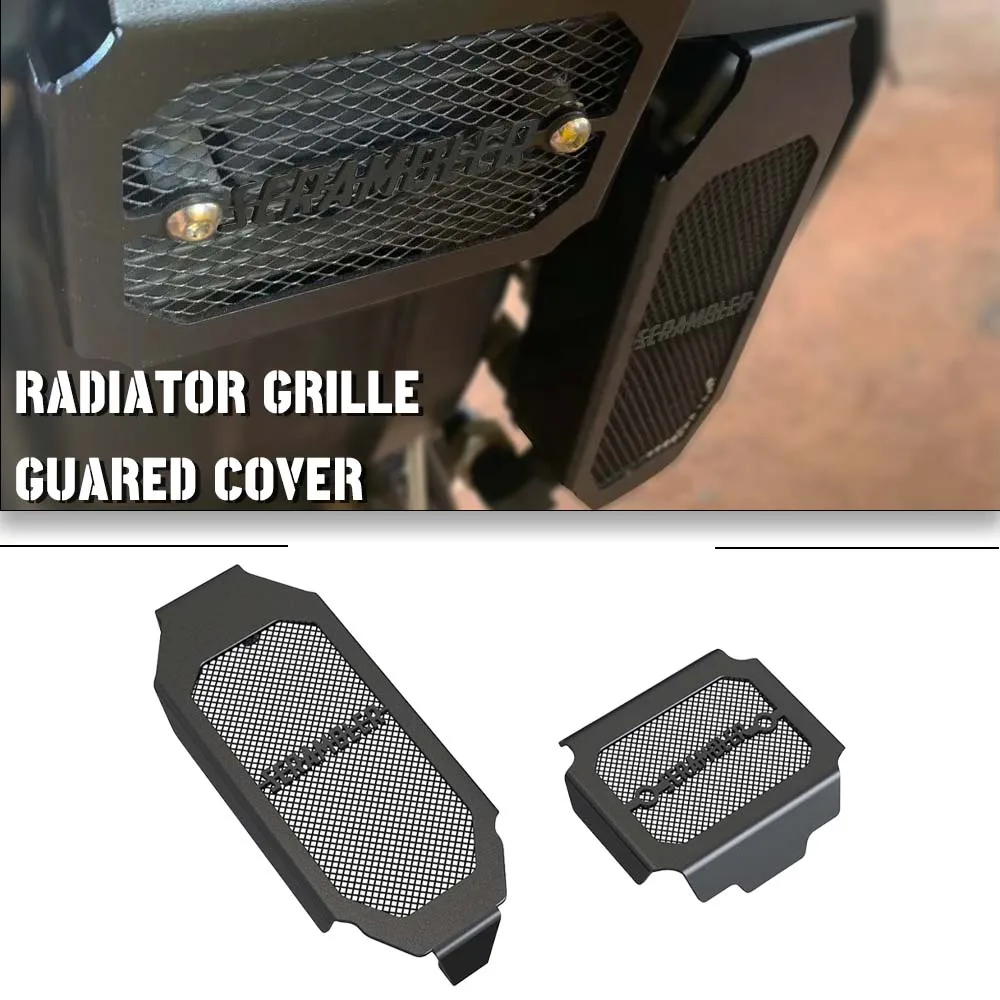 

Radiator Shield Grille Guard Motorcycle Accessories Oil Cooler Cover Protector For Ducati Scrambler800 Scrambler 800 2015 - 2023