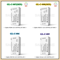 GLEDOPTO GL-C-006/007/008/009 2.4G Wireless LED strip Controller Zigbee3.0 RGB+CCT RGBW WWCW Voice Control Work Smart Things APP