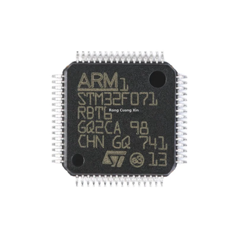 

New Original STM STM32F071 STM32F071RBT6 071RBT6 LQFP-64 2-bit Microcontroller MCU Chip IC