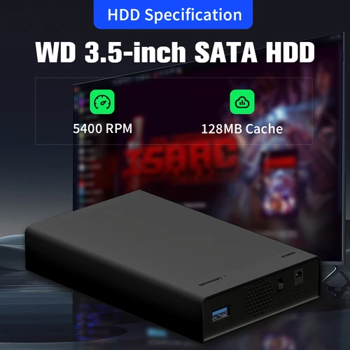 Imagen 2 del producto Disco duro de juego de 500G con más de 38000 juegos para Xbox/PS3/PS2/Gamecube/Wii/Wiiu/Switch 3 sistema en 1 consolas de juegos Plug & Play para WIN PC