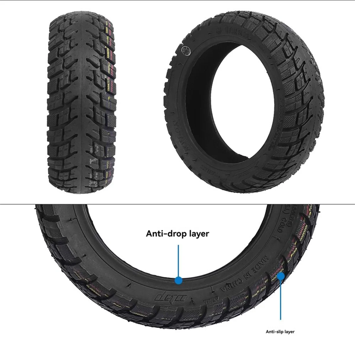 

N17R 8 1/2x3 утолщенные бескамерные шины для электрических скутеров G2 Pro, детали пневматических шин, утолщенный дизайн для бездорожья