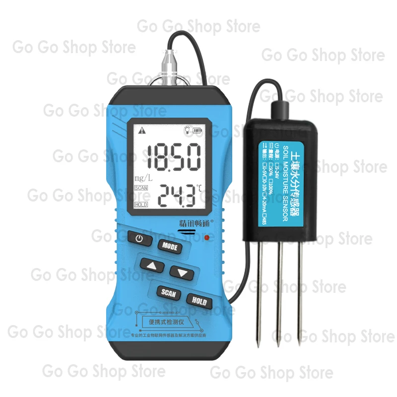 

Handheld soil speed tester nitrogen phosphorus potassium pH ph nutrient temperature humidity conductivity detector