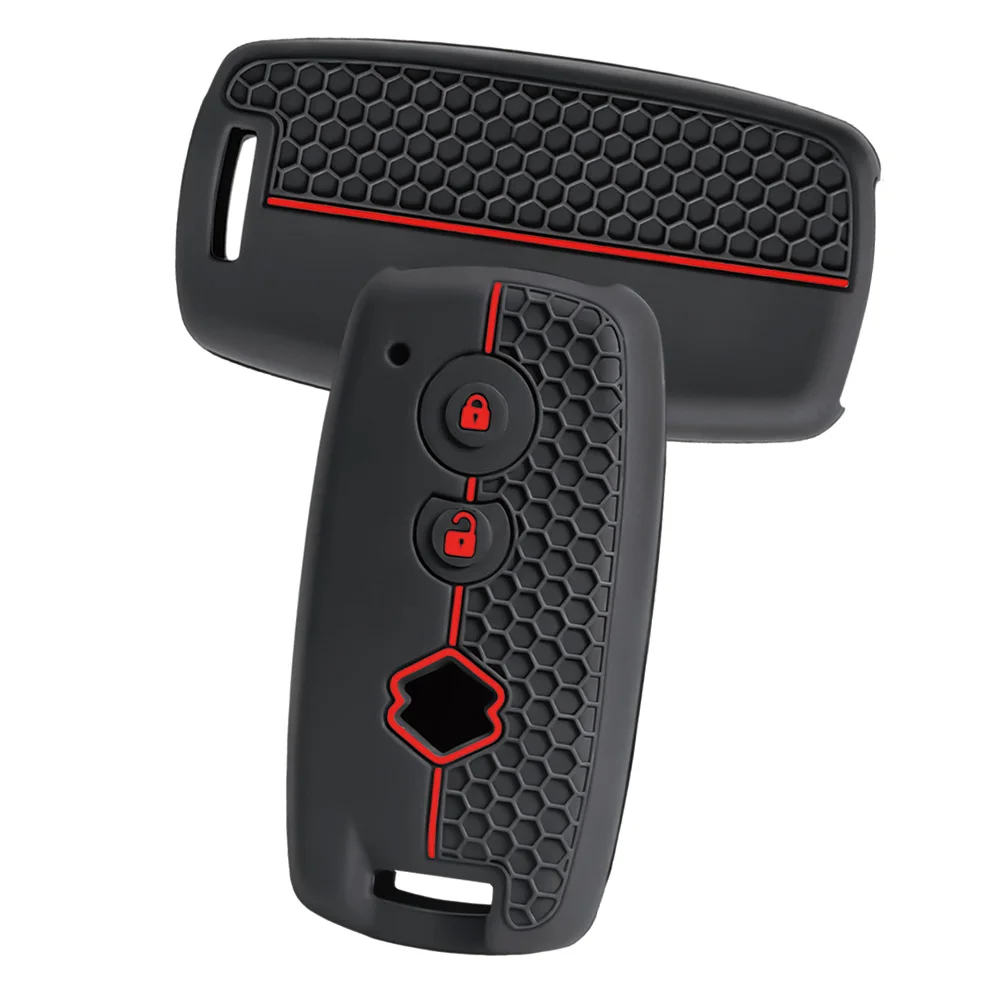 For Suzuki Swift Vitara SX4 S-Cross Ignis Baleno Ertiga Jimny silicone car key fob cover scratch resistant