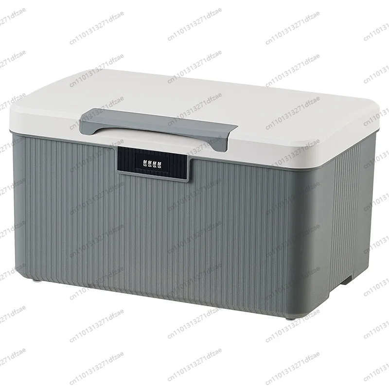 

Household Valuables Storage Box, Privacy Documents Safe, Car Password Lock Box, Secure Portable Organizer