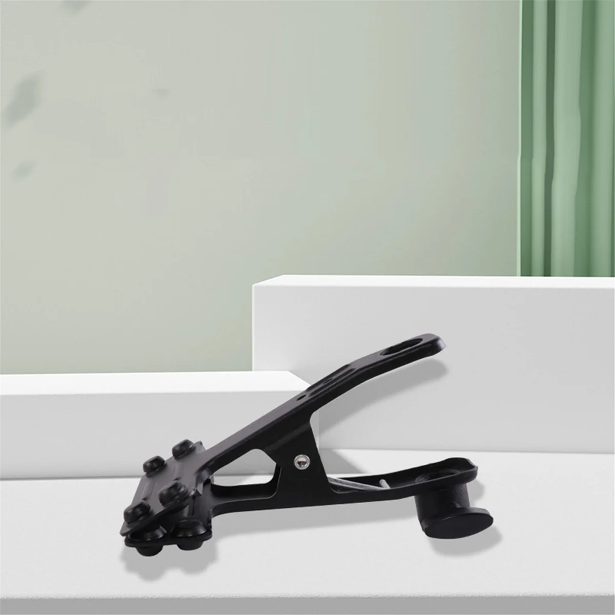 Koruyucu kol ile Metal klip arka plan desteği kelepçe fotoğraf stüdyosu zemin braketi tutucu fotoğraf aksesuarı