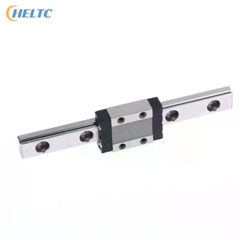 9mm Width Miniature Linear Rail Slide Block High Hardness Carbon Steel for DIY Engraver Robotics Automation Projects