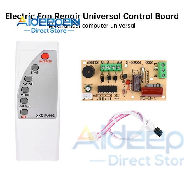 Air Conditioning Fan Electric Fan Circuit Universal Board Remote Control Board Cold Fan Motherboard Circuit Control Board