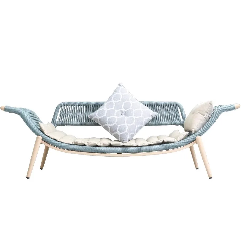 outdoor beds, waterproof and sunscreen swimming pools, courtyard garden balconies, modern minimalist villa furniture
