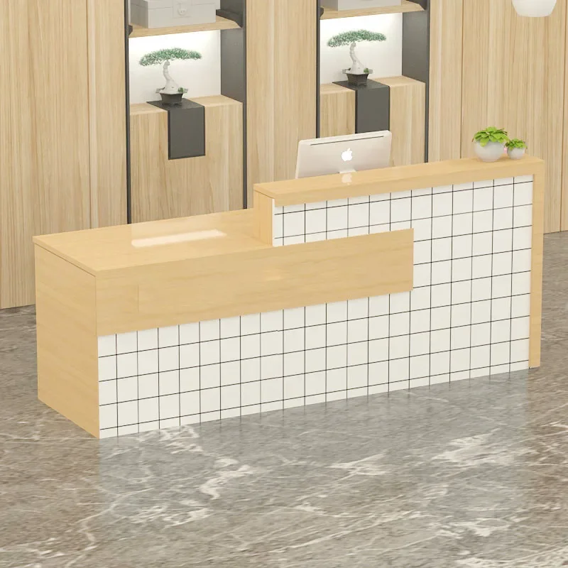 

Church Pulpit Front Office Desk Reception Lectern Register Bar Cashier Counter Shop Hair Salon Mostrador Oficina Shop Furniture