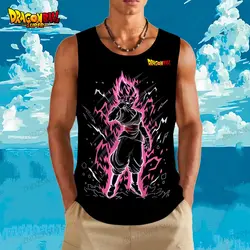 Gym Dragon Ball Z Goku Men's Children's Tank Top Vegeta 2026 Vest Parent-child Wear Oversized Muscle Fit Cheap Clothes Fashion