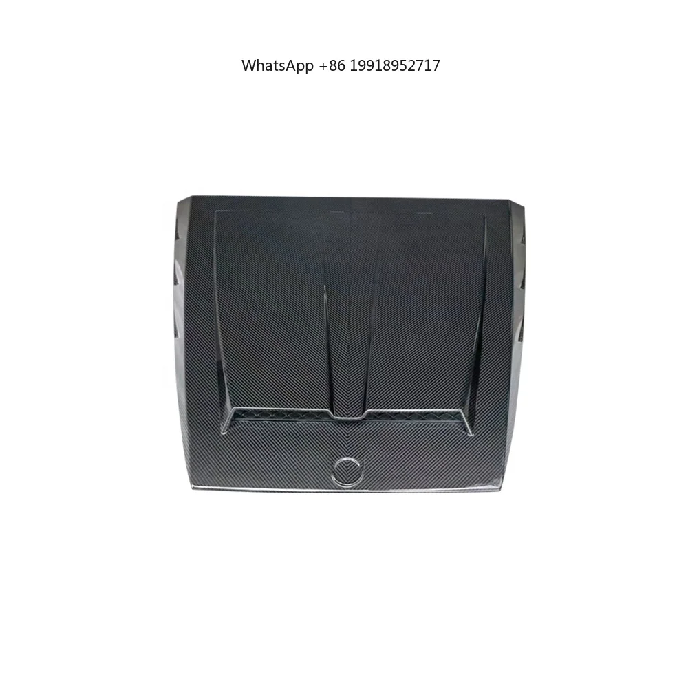 

Bra-Bus Style Dry Carbon Fiber Hood Engine Cover Exhaust Hood for G-Class W464 JJ130