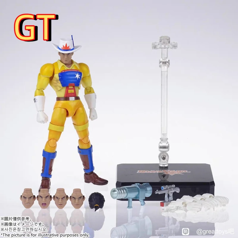 

В наличии: Коллекционная фигурка GT Star Sheriff BRAVESTAR, 7 дюймов, модель-игрушка, подарок, отправка в течение 24 часов