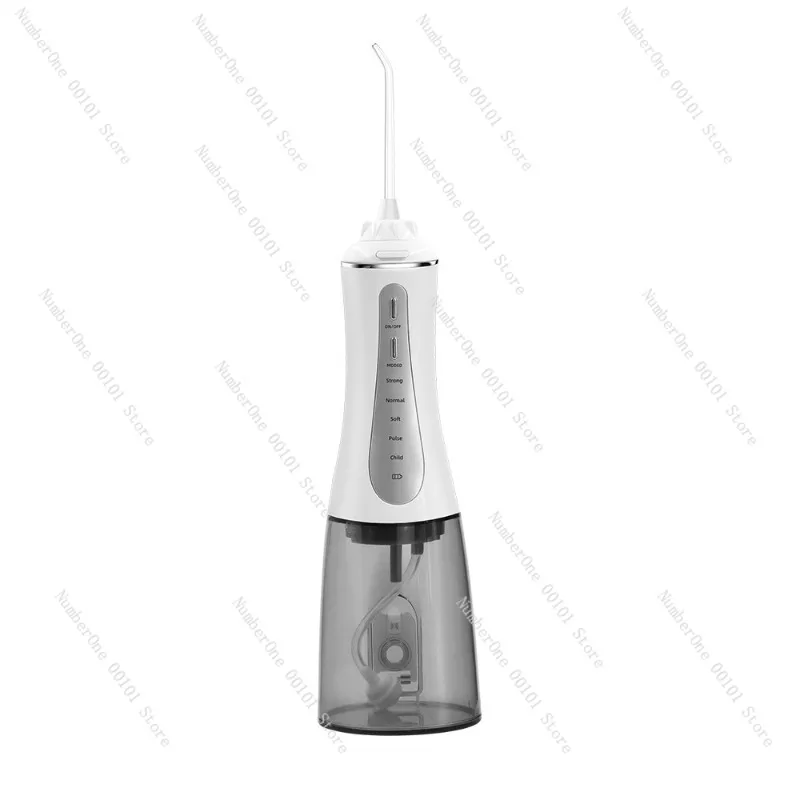 Portable Water Flosser Cordless Oral Irrigator 300ML High Frequency Pulse Deep Clean Dental Pick Rechargeable USB-C Travel