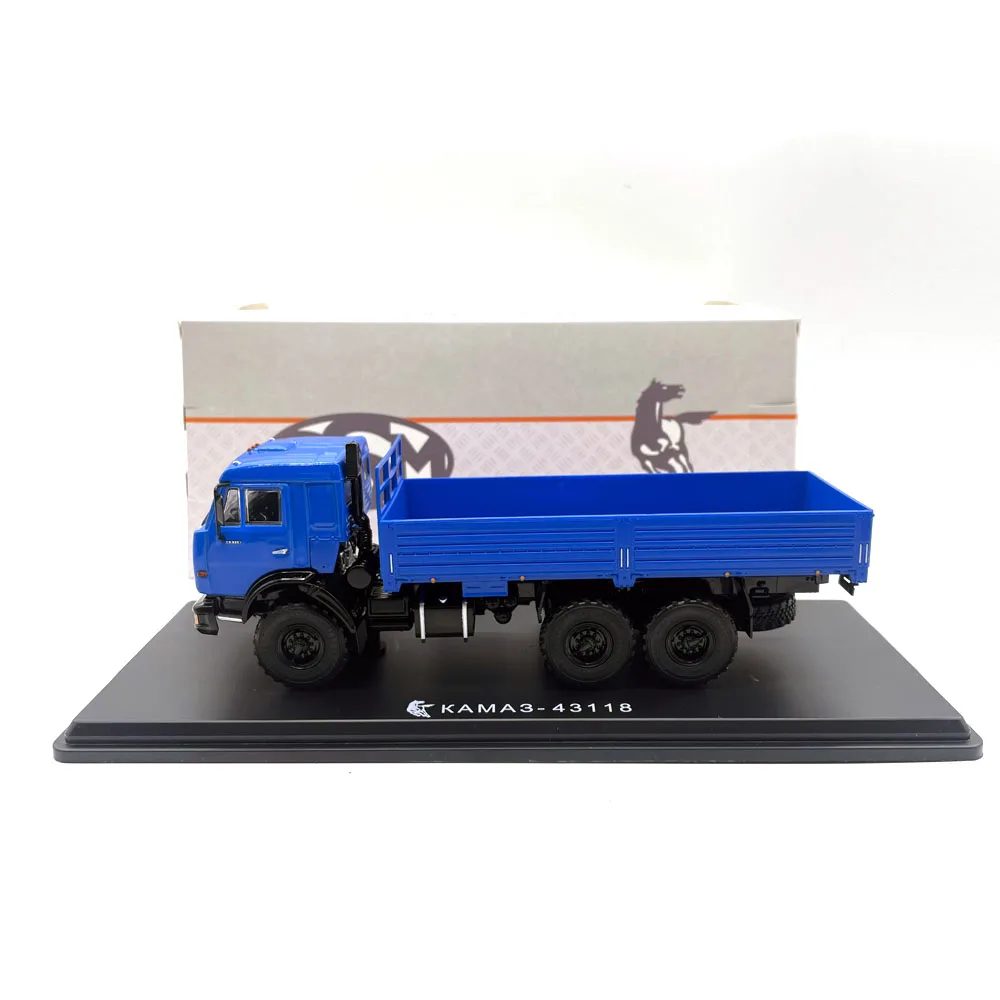 4 Color! Start Scale Models SSM 1234 1:43 Scale Die-Cast Model Truck Kamaz-43118 Gift Toy Scene Decoration Metal Collection