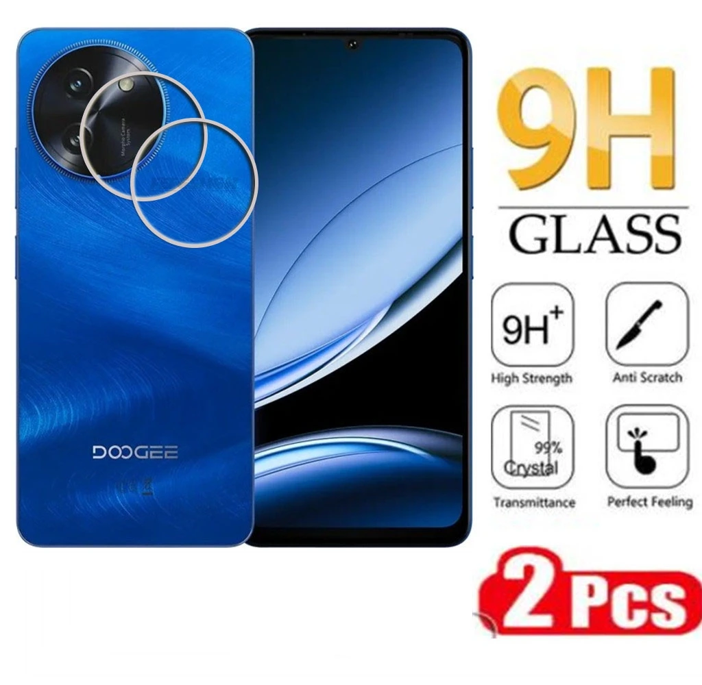 2PCS 9H HD Tempered Glass For Doogee Note 59 Pro 6.75" 2025 Doogee Note59 5G 59Pro Plus  Camera Lens Protector Cover Film