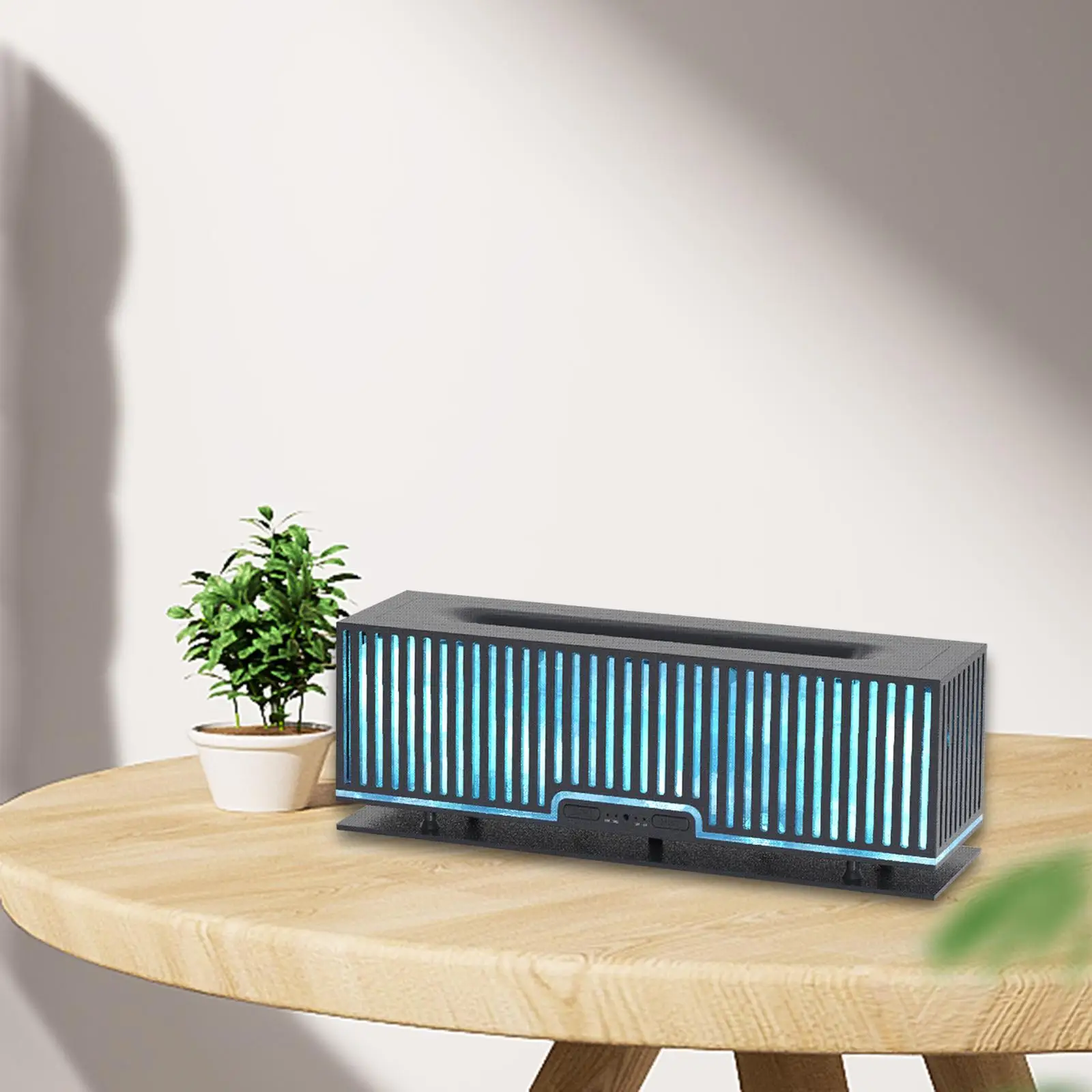 Fire Air Diffuser 200ml with Flame Effect Silent Aroma Diffuser Flame Air Diffuser Humidifier for Bedroom Yoga Dorm Desktop Home