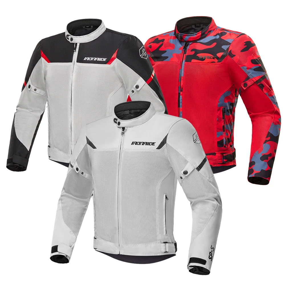 

Motorcycle Clothing Summer Breathable Motorcycle Jacket Men's Racing Clothing Anti-Collision Motocross Off-road CE Protection