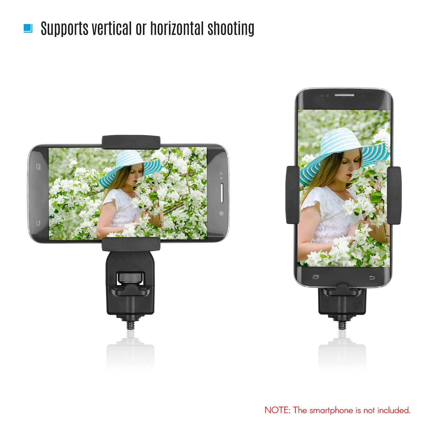 Gimbal Stabilizer Phone Holder Smartphone Clip Clamp Bracket Compatible with hohem iSteady Pro/Pro 2/Mobile+ Stabilizers