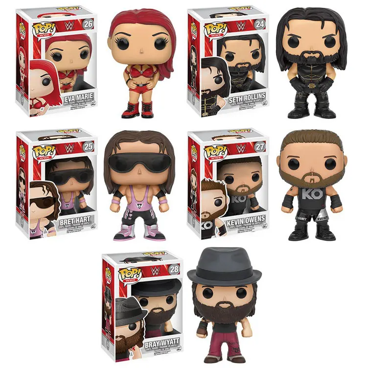 Funko Pop Mejor precio WWE UNDERTAKER 08 #   69 #   AJ LEE 12 #   JOHN CENA 59 #   Figuras de acción Modelo coleccionable Juguete Figura de vinilo Muñeca