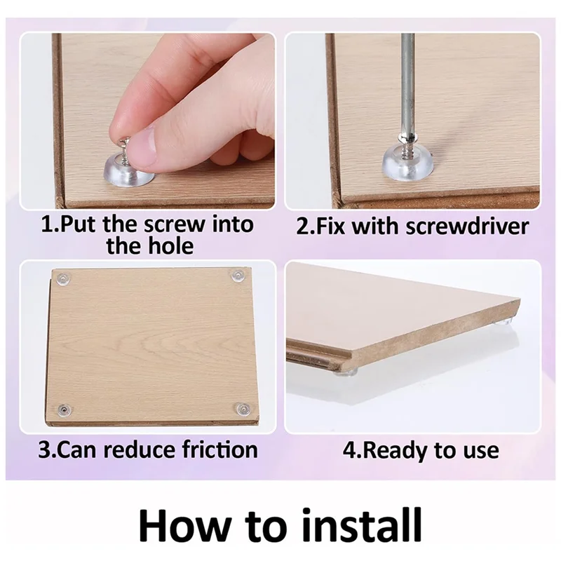 AT69 -150 Pcs R Ubber Feet For Cutting Board, 16Mm Cutting Board F Eet Non Slip Bumper, For Chopping Board Electronics