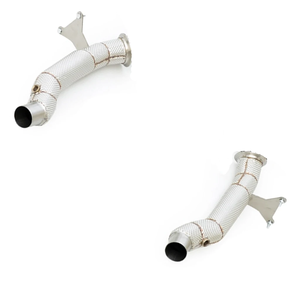 

High-Performance Exhaust Downpipe For Ferrari 458 V8 4.5 2009-2015 Stainless Steel Exhaust Pipe Racing Auto Parts