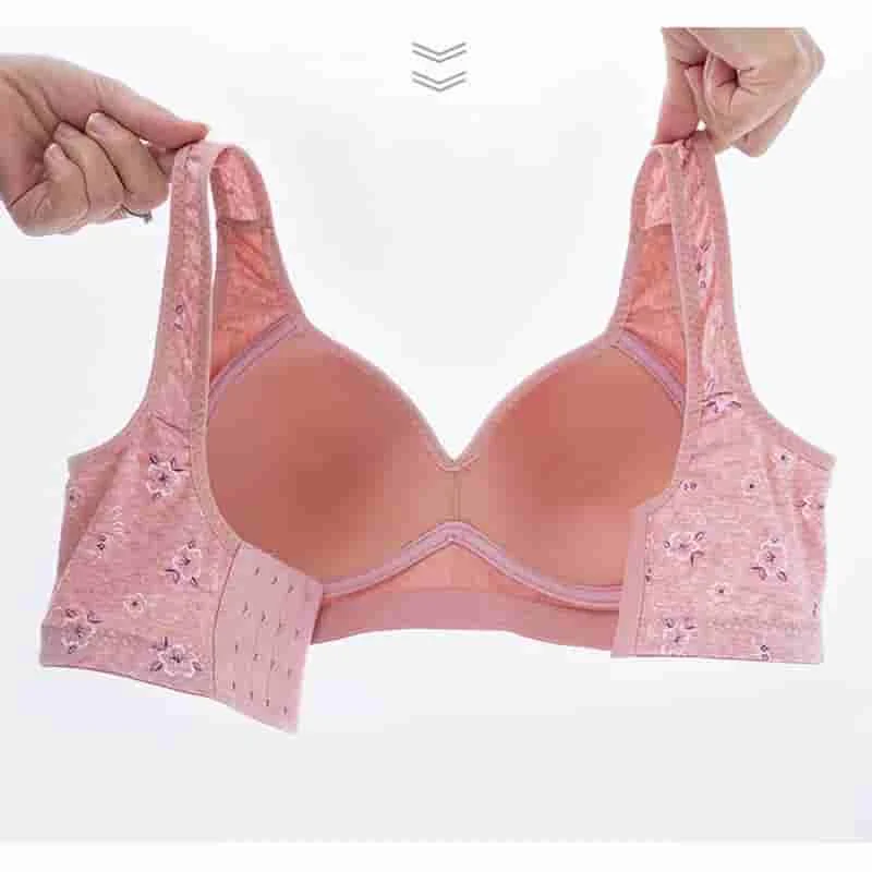 Vrouwen Ondergoed Draad Gratis Comfort Push Up Bh Vrouwelijke Sexy Lingerie Zachte Dunne Ademende Zwarte Bralette Zachte En Comfortabele Beha