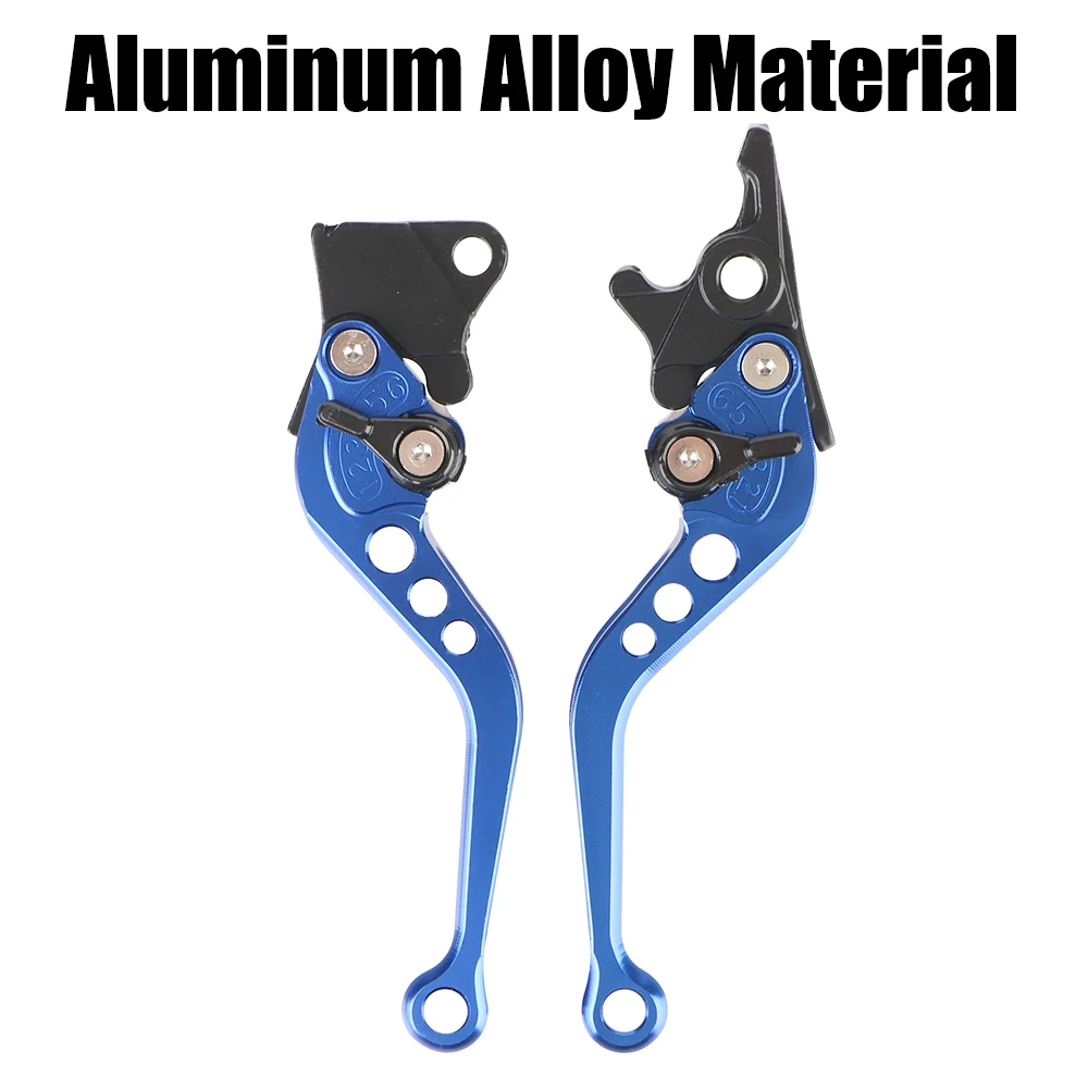 Universal Fit for Motorbike Modification CNC Motorcycle Clutch Drum Brake Lever Handle 1 Pair Alloy Motorcycle Brake Handle image 4