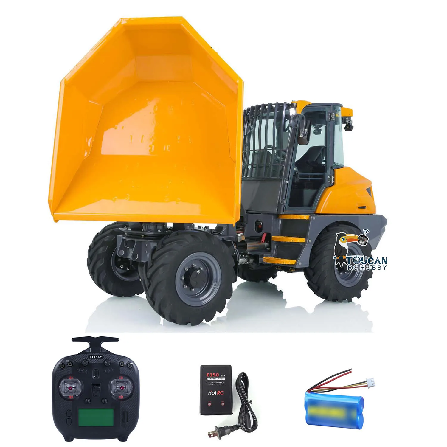 LESU 1/14 6Mdx Metal RC Tipper 180 Degree Rotation RTR 4WD RC Hydraulic Articulated Dumper Car Outdoor Toys THZH1395