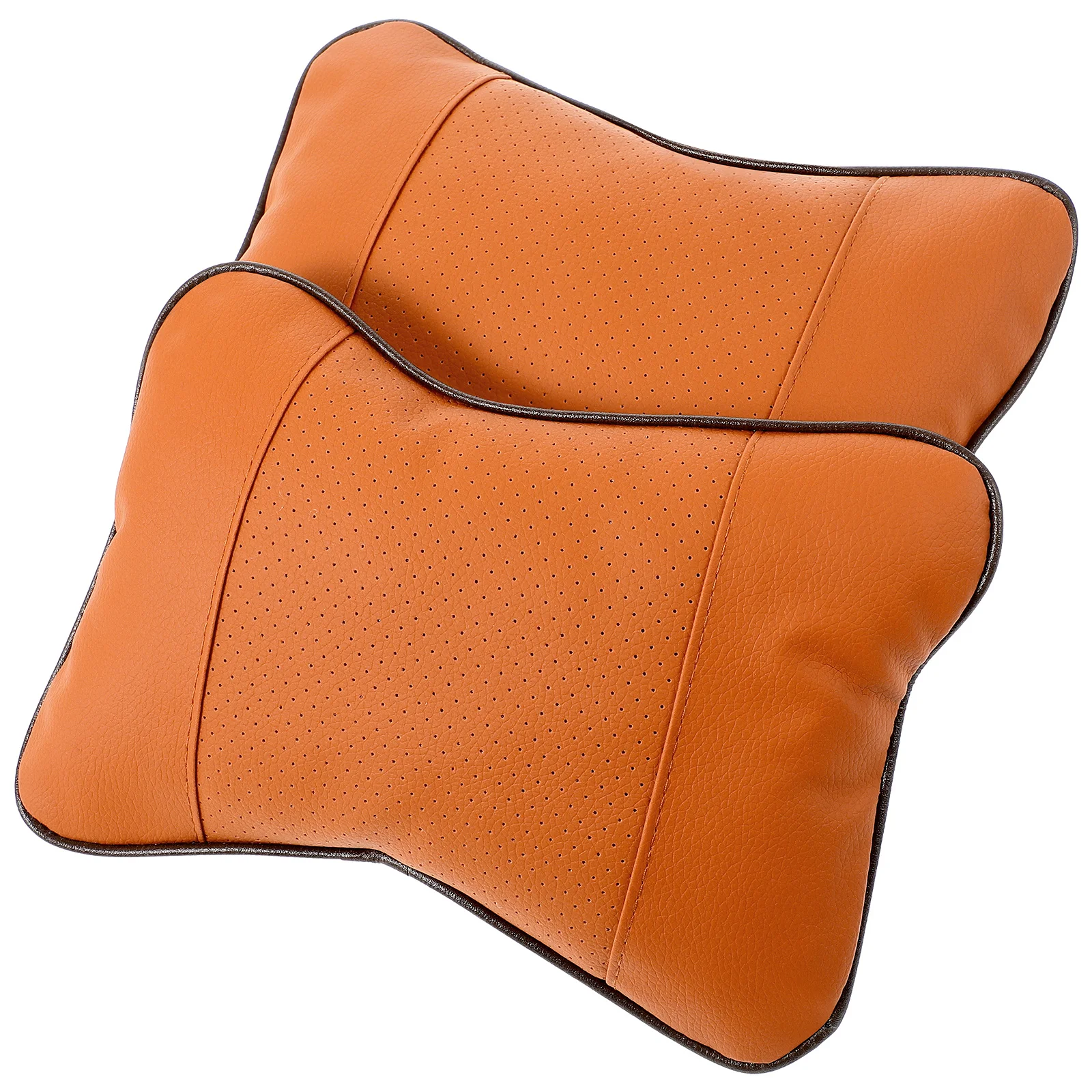 

2Pcs Neck Pillow Car Headrest Support Cushion for Universal Fit Driving Comfort Bone Shaped Travel Rest Auto Neck Protector