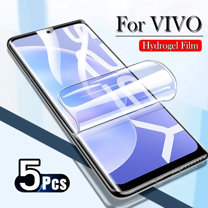 

1/3/5 PCS Matte HD Clear Hydrogel Film For VIVO X80 90 9 10 11 12 Pro Plus Screen Protector For VIVO X90 S IQOO 8 Pro